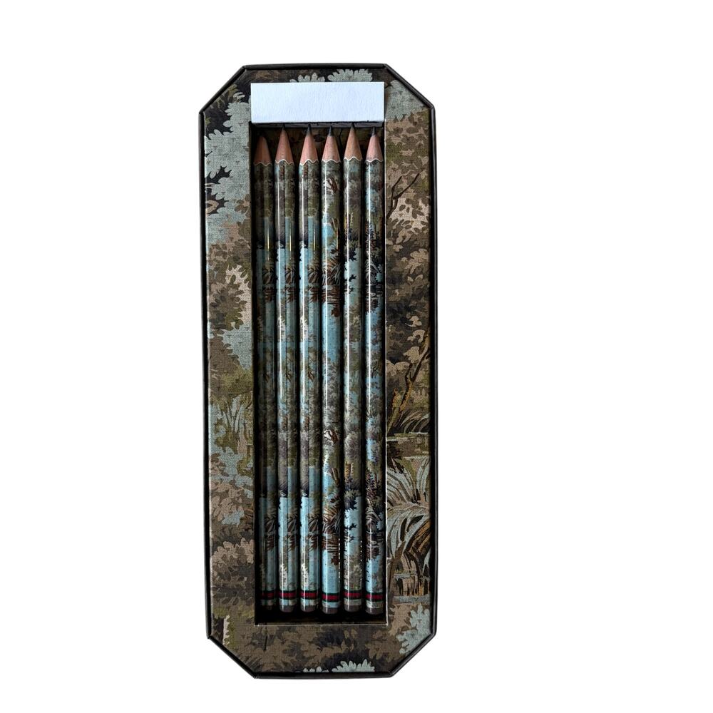 Gucci Pencil Set in Gift Box 6pc Luxury Couture Gift New - Picture 3 of 16
